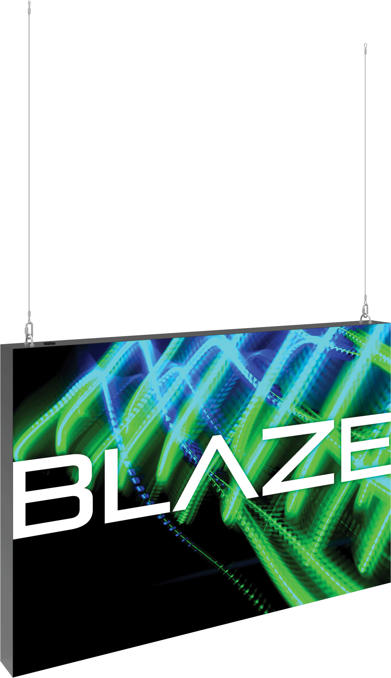 BLAZE LIGHT BOX 6ft X 4ft - Hanging