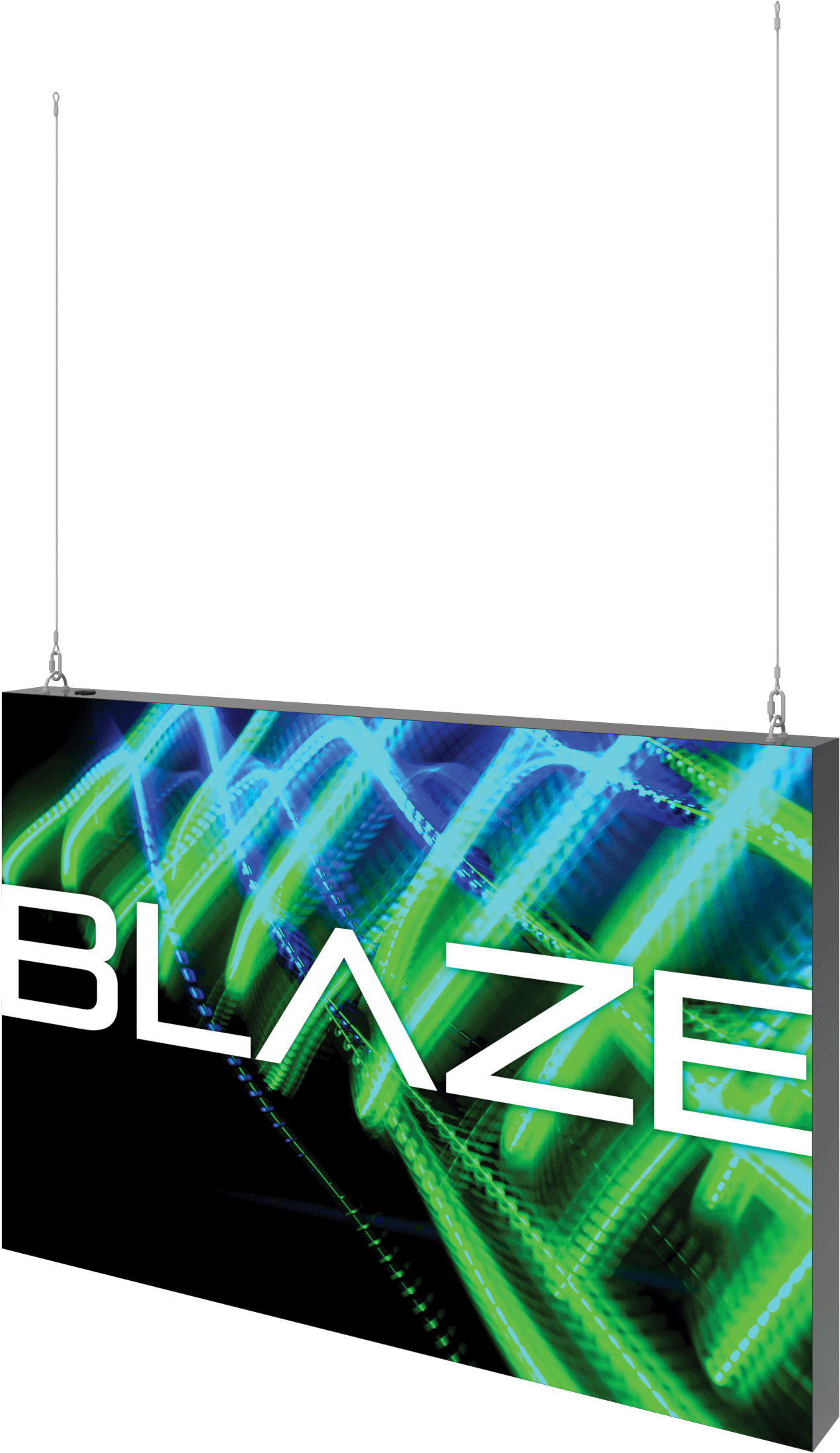 BLAZE LIGHT BOX 6ft X 4ft - Hanging