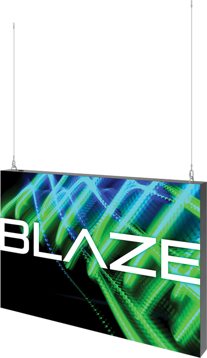 BLAZE LIGHT BOX 6ft X 4ft - Hanging