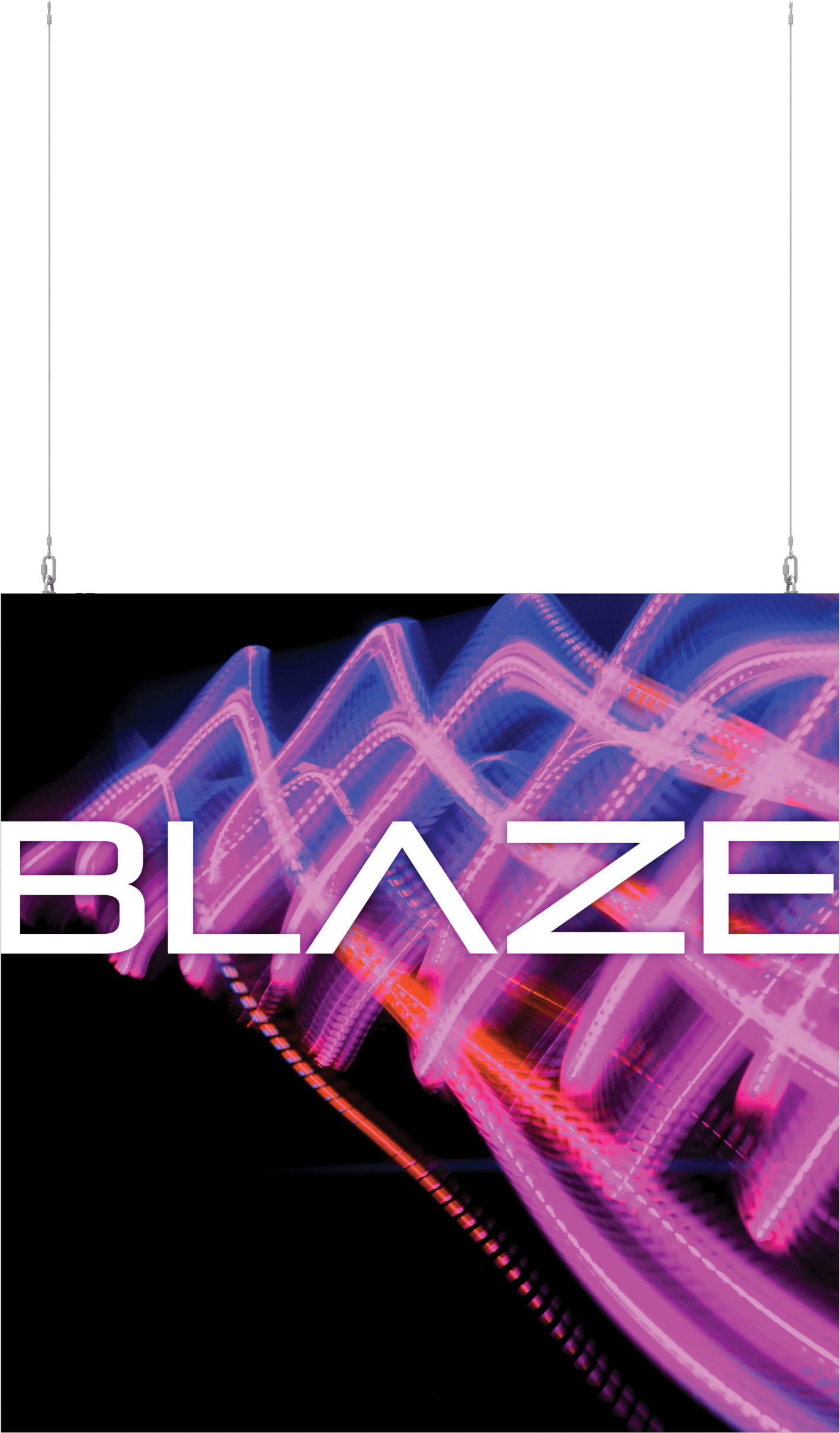 BLAZE LIGHT BOX 6ft X 6ft - Hanging