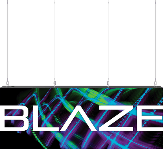 BLAZE LIGHT BOX 8ft X 3ft - Hanging