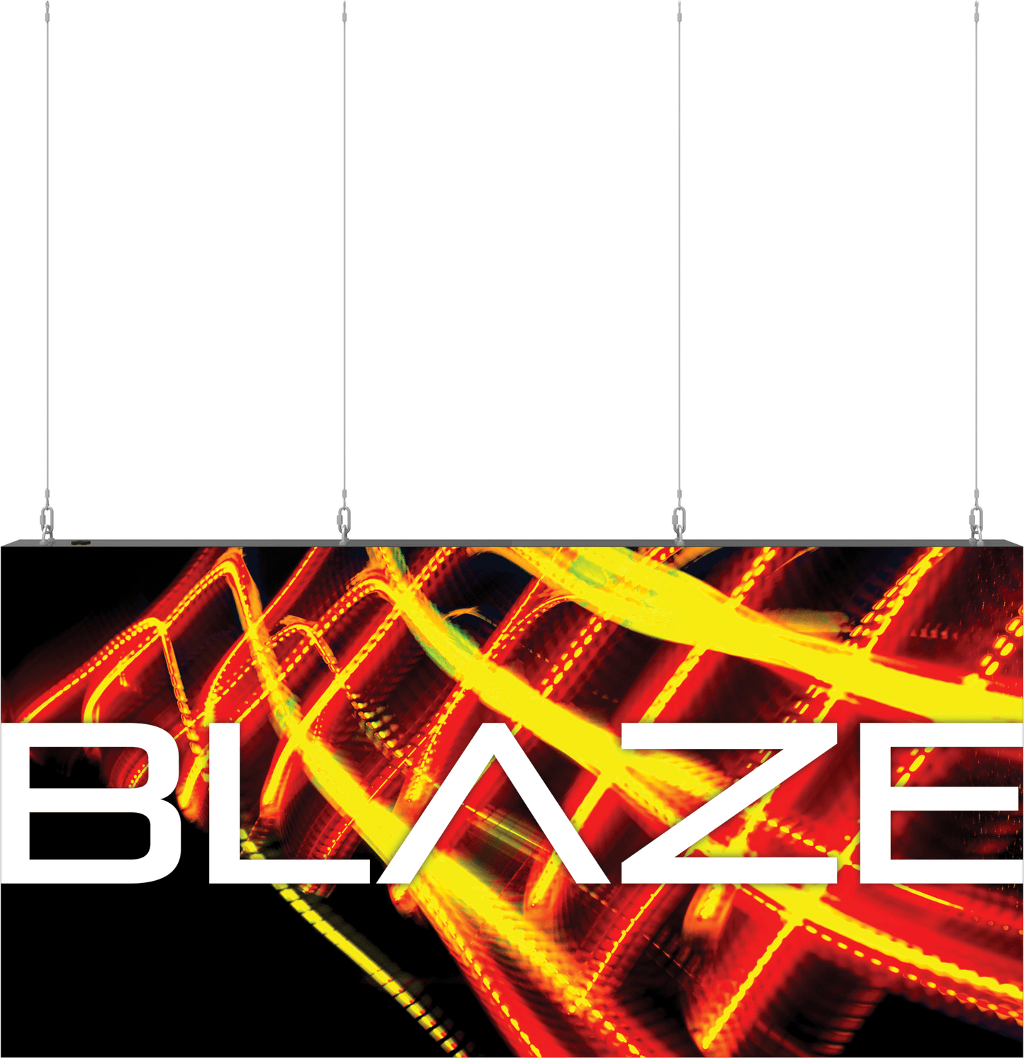 BLAZE LIGHT BOX 8ft X 4ft - Hanging