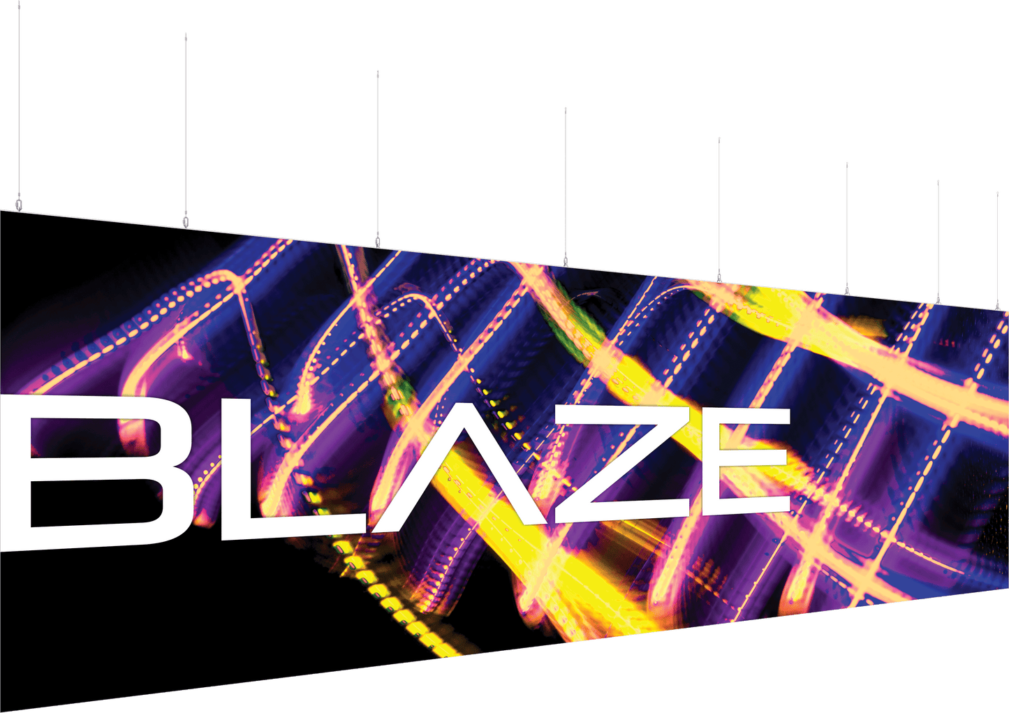 BLAZE LIGHT BOX 30ft X 10ft - Hanging