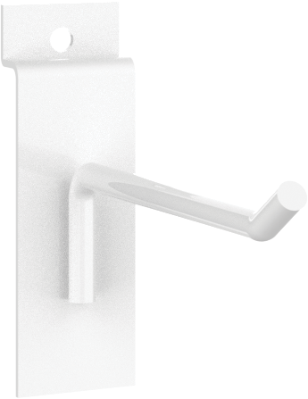 MODIFY SLATWALL HOOK 4" - 5 Pack