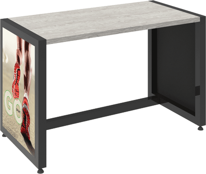 MODIFY Nesting Table 02 - 48"W x 30"H - Product Display with Graphics